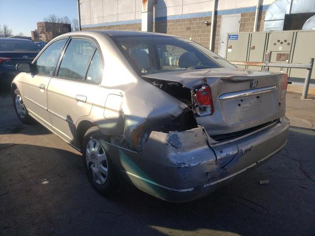 Photo 3 from auction – 2003 HONDA CIVIC LX with VIN 2HGES16573H598372