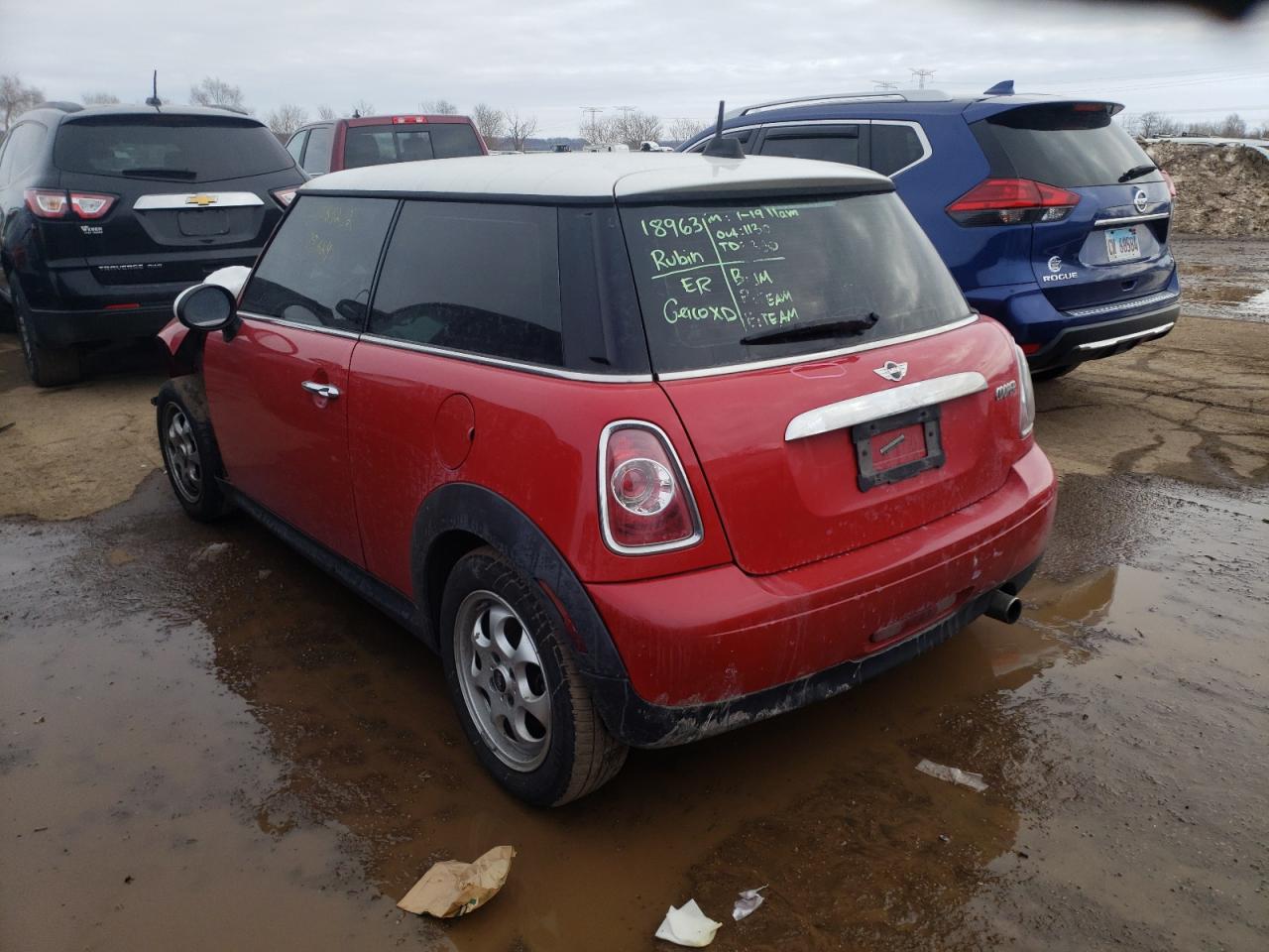 Photo 3 from auction – 2012 MINI COOPER with VIN WMWSU3C52CT262768