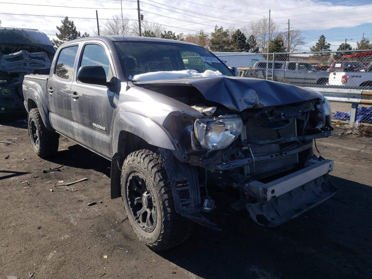 TOYOTA TACOMA DOU 2014 with VIN 5TFLU4EN5EX105189 - Photo from auction