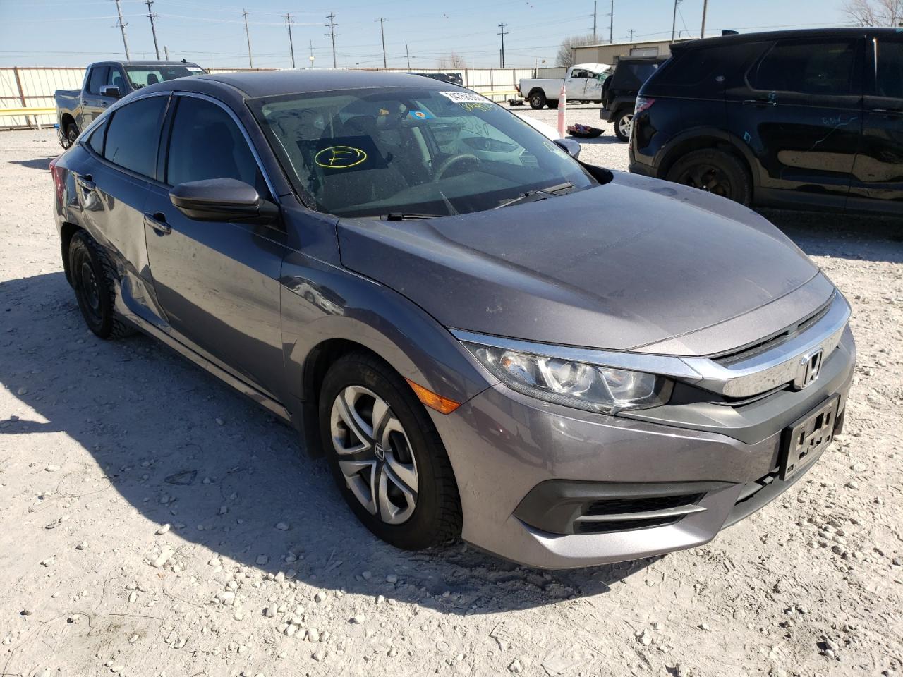 HONDA CIVIC LX 2017 with VIN 19XFC2F52HE008975 - Photo from auction