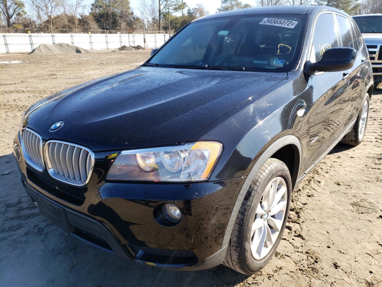 Photo 2 from auction – 2013 BMW X3 XDRIVE2 with VIN 5UXWX9C57D0D02538