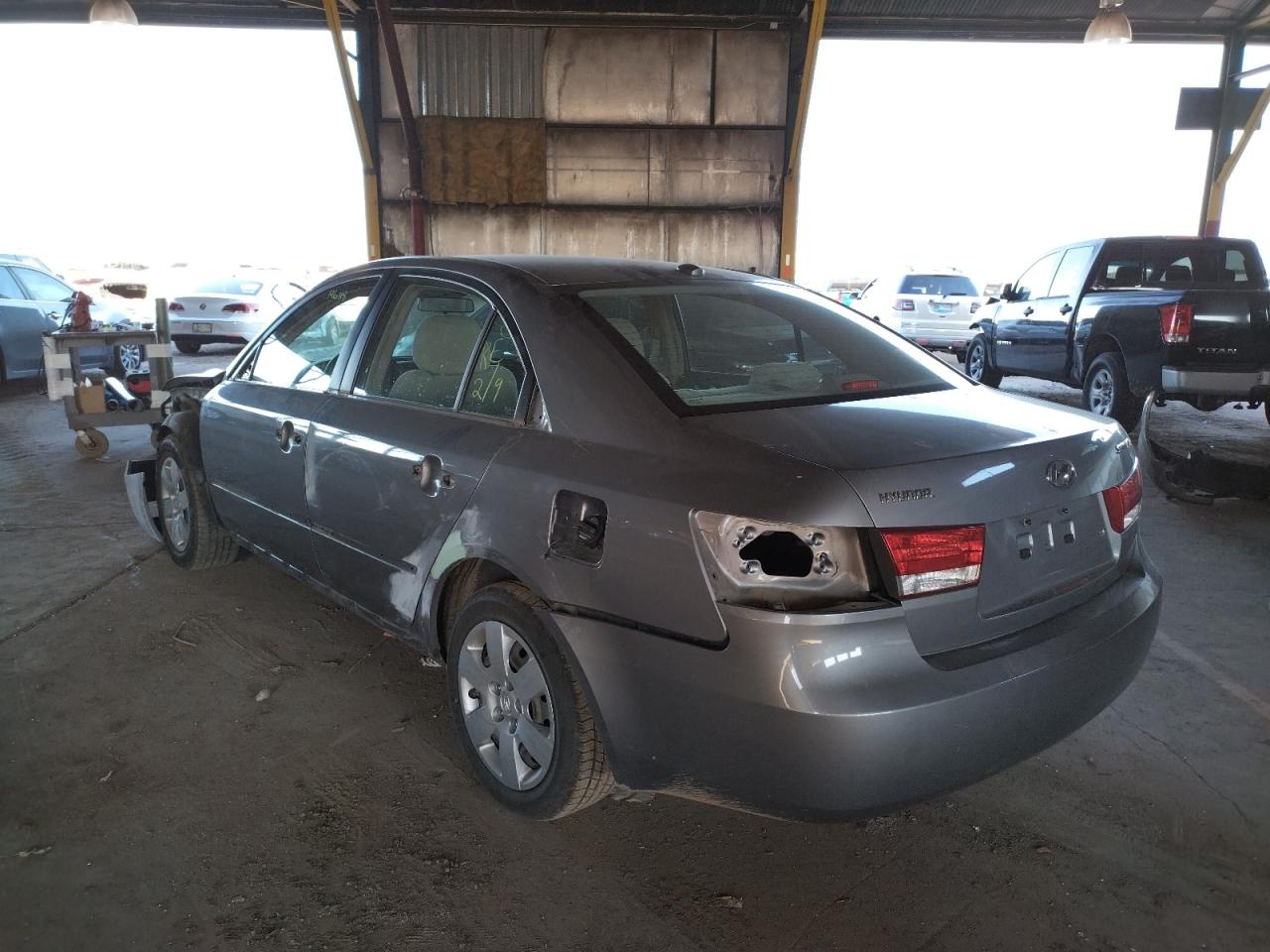 Photo 3 from auction – 2007 HYUNDAI SONATA GLS with VIN 5NPET46C87H253263