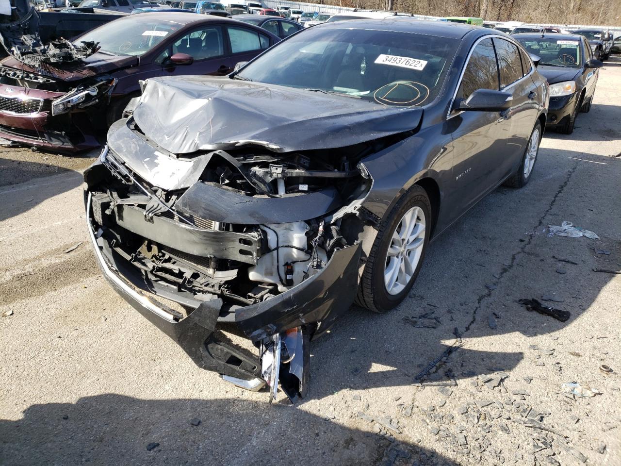 Photo 2 from auction – 2017 CHEVROLET MALIBU LT with VIN 1G1ZE5ST8HF201403