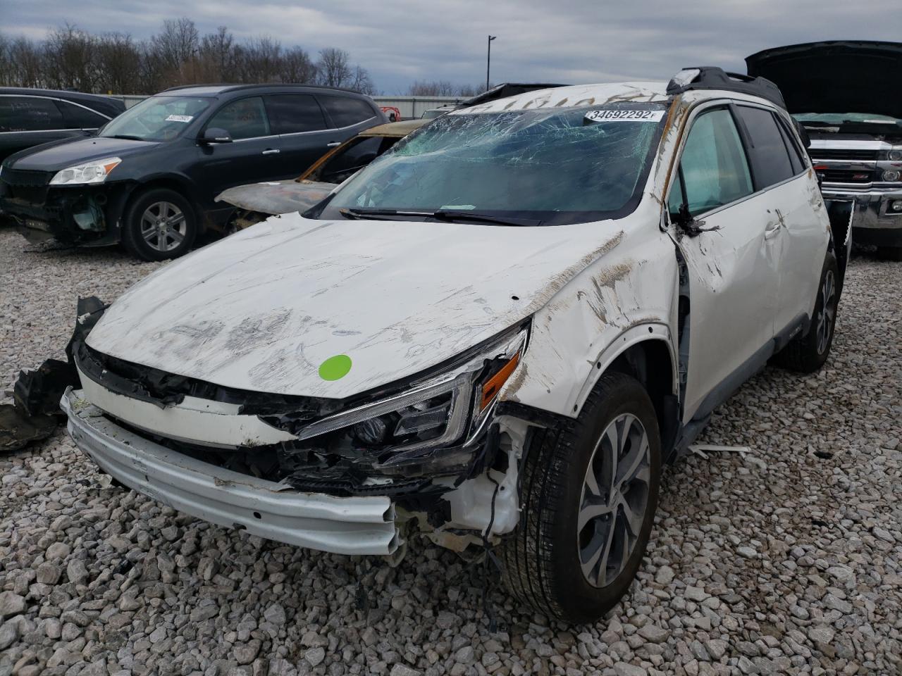 Photo 2 from auction – 2022 SUBARU OUTBACK LI with VIN 4S4BTAMC1N3115900