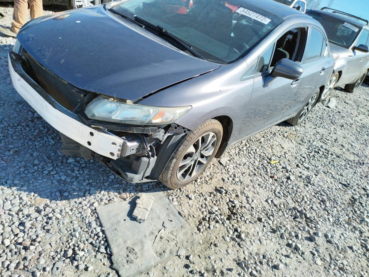 Photo 2 from auction – 2014 HONDA CIVIC EX with VIN 19XFB2F8XEE017108