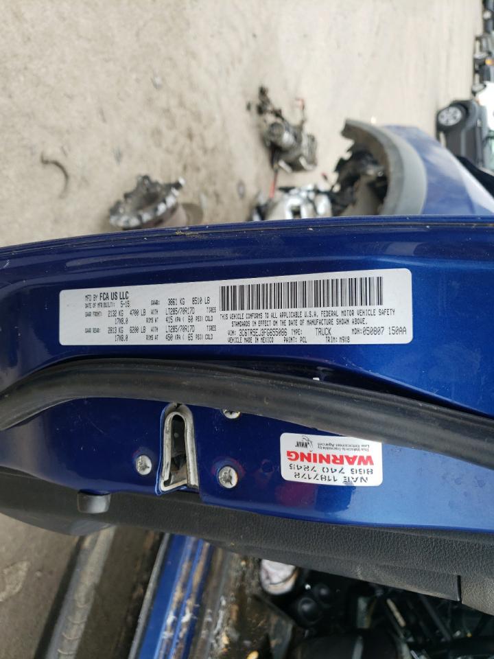Photo 10 from auction – 2015 RAM 2500 POWER with VIN 3C6TR5EJ3FG655086