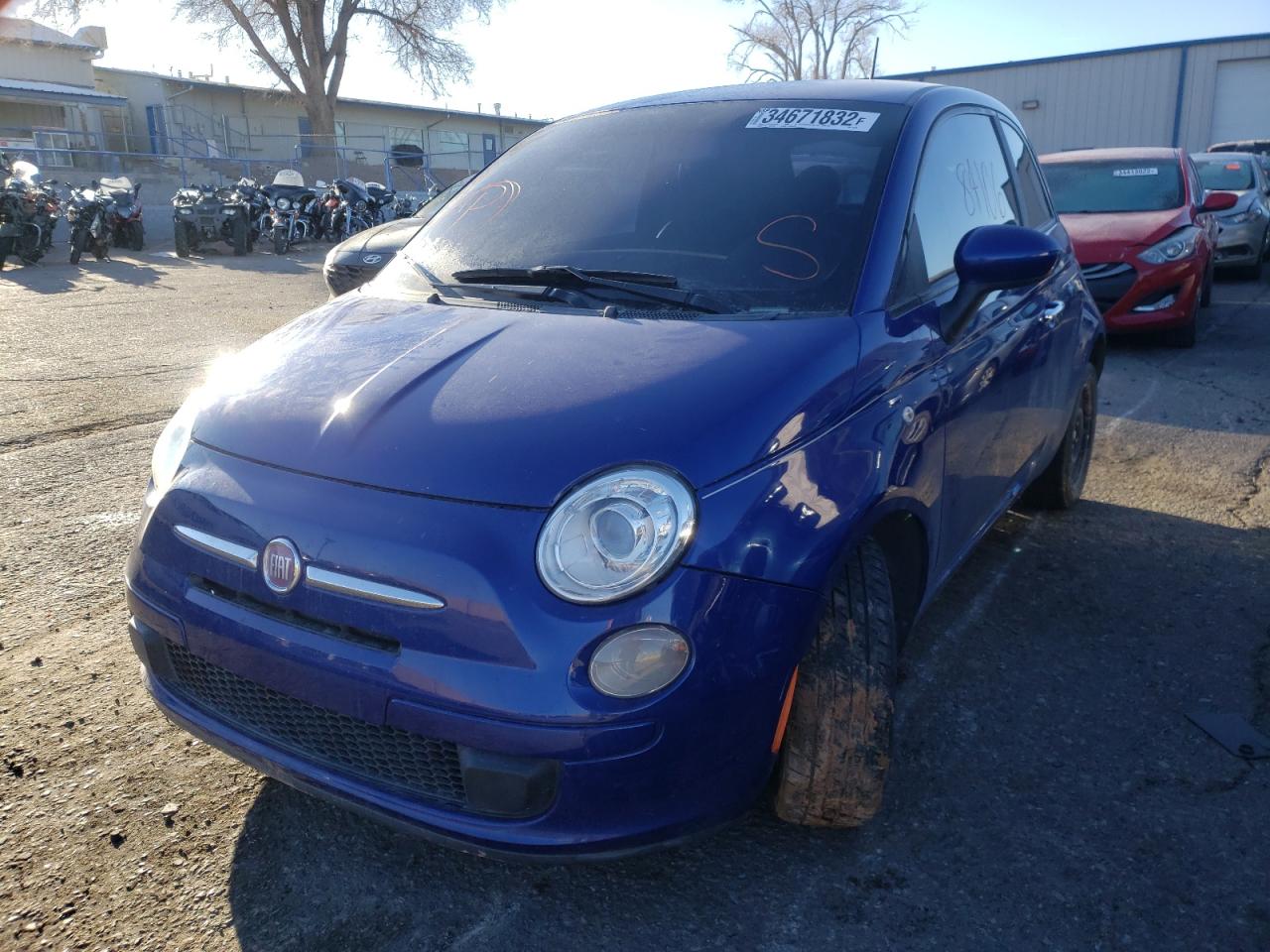 Photo 2 from auction – 2013 FIAT 500 POP with VIN 3C3CFFAR2DT535128