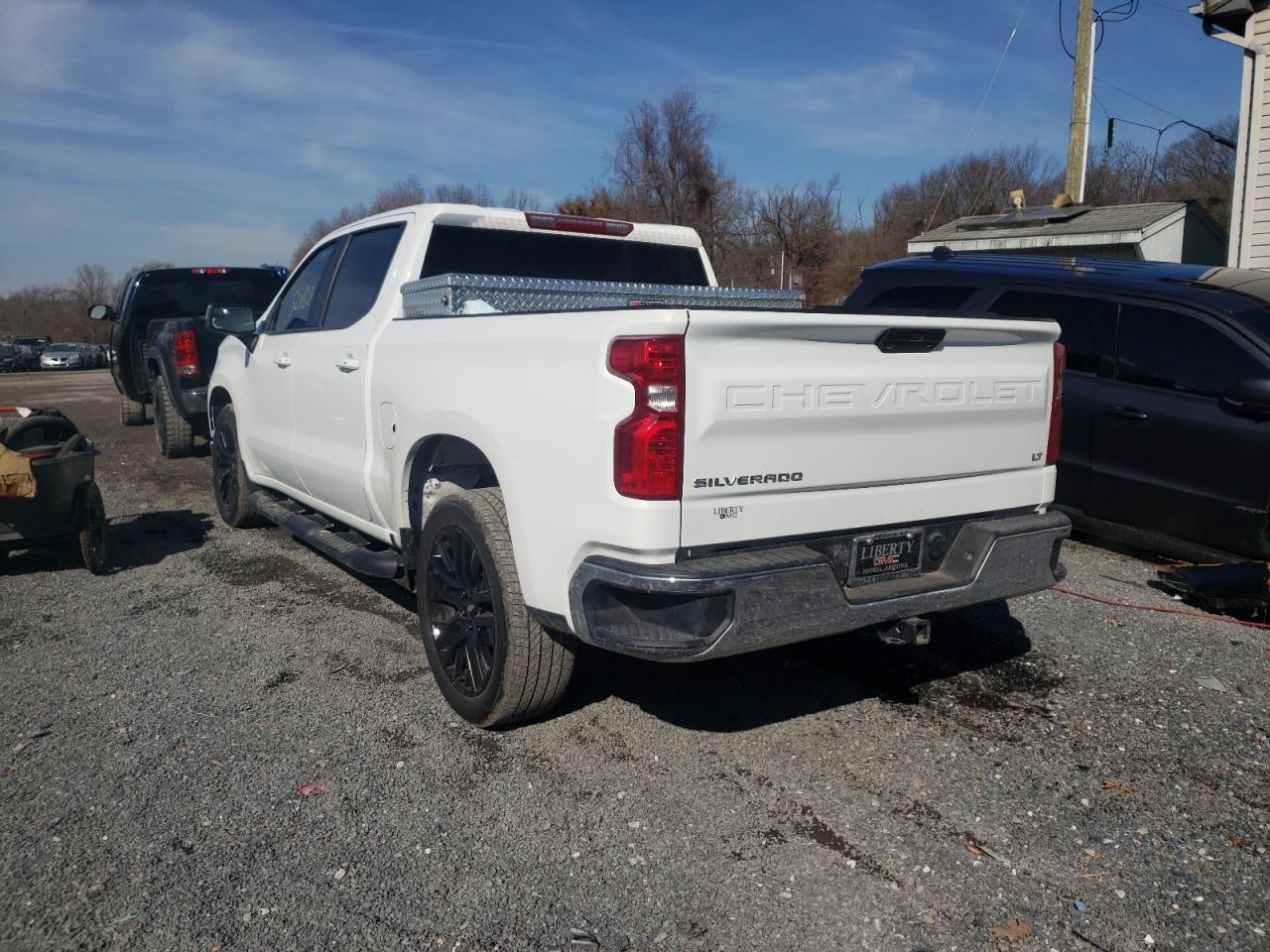 Photo 3 from auction – 2019 CHEVROLET SILVERADO with VIN 1GCPWCED9KZ134787