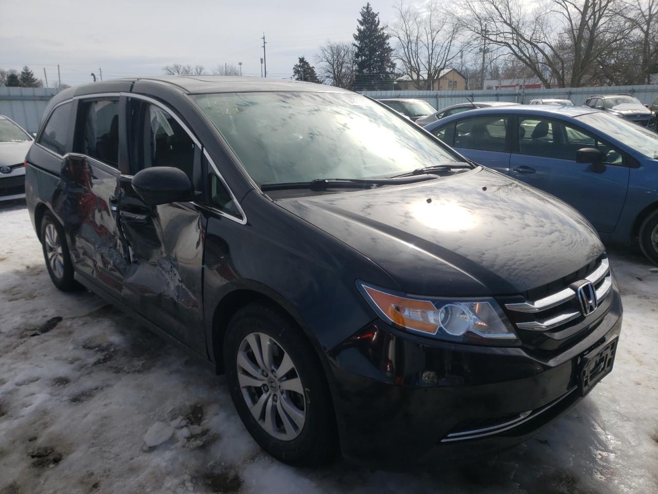 HONDA ODYSSEY EX 2015 with VIN 5FNRL5H67FB044186 - Photo from auction