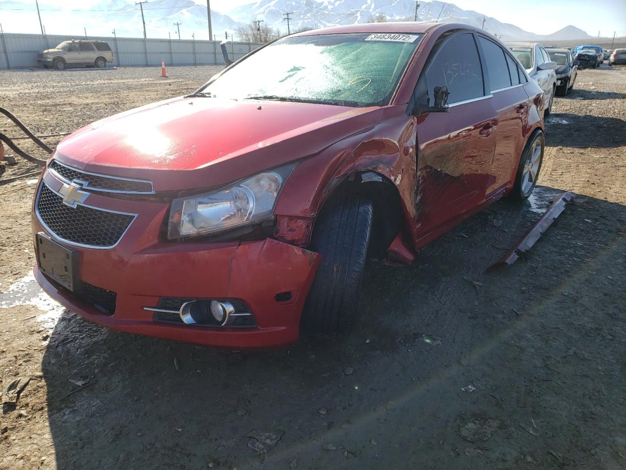 Photo 2 from auction – 2012 CHEVROLET CRUZE LT with VIN 1G1PG5SC2C7310492