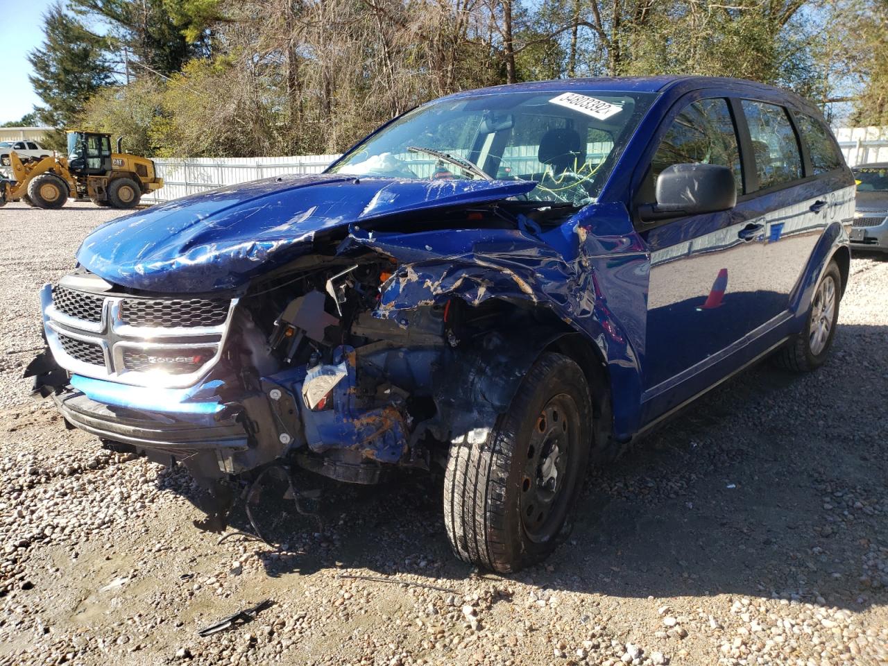 Photo 2 from auction – 2015 DODGE JOURNEY SE with VIN 3C4PDCABXFT597884