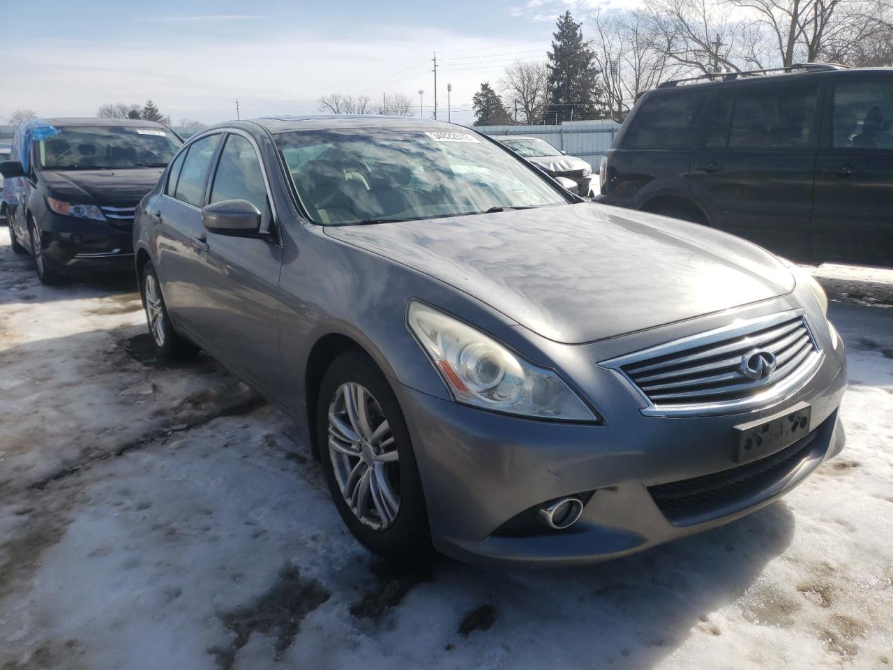 INFINITI G37 2010 with VIN JN1CV6AR2AM460210 - Photo from auction