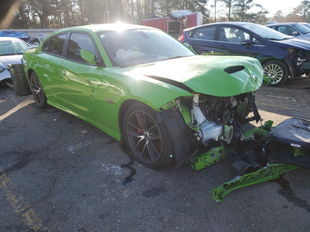DODGE CHARGER R/ 2017 with VIN 2C3CDXGJ4HH606485 - Photo from auction