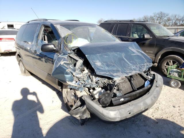 TOYOTA SIENNA CE 2001 with VIN 4T3ZF19C91U331326 - Photo from auction