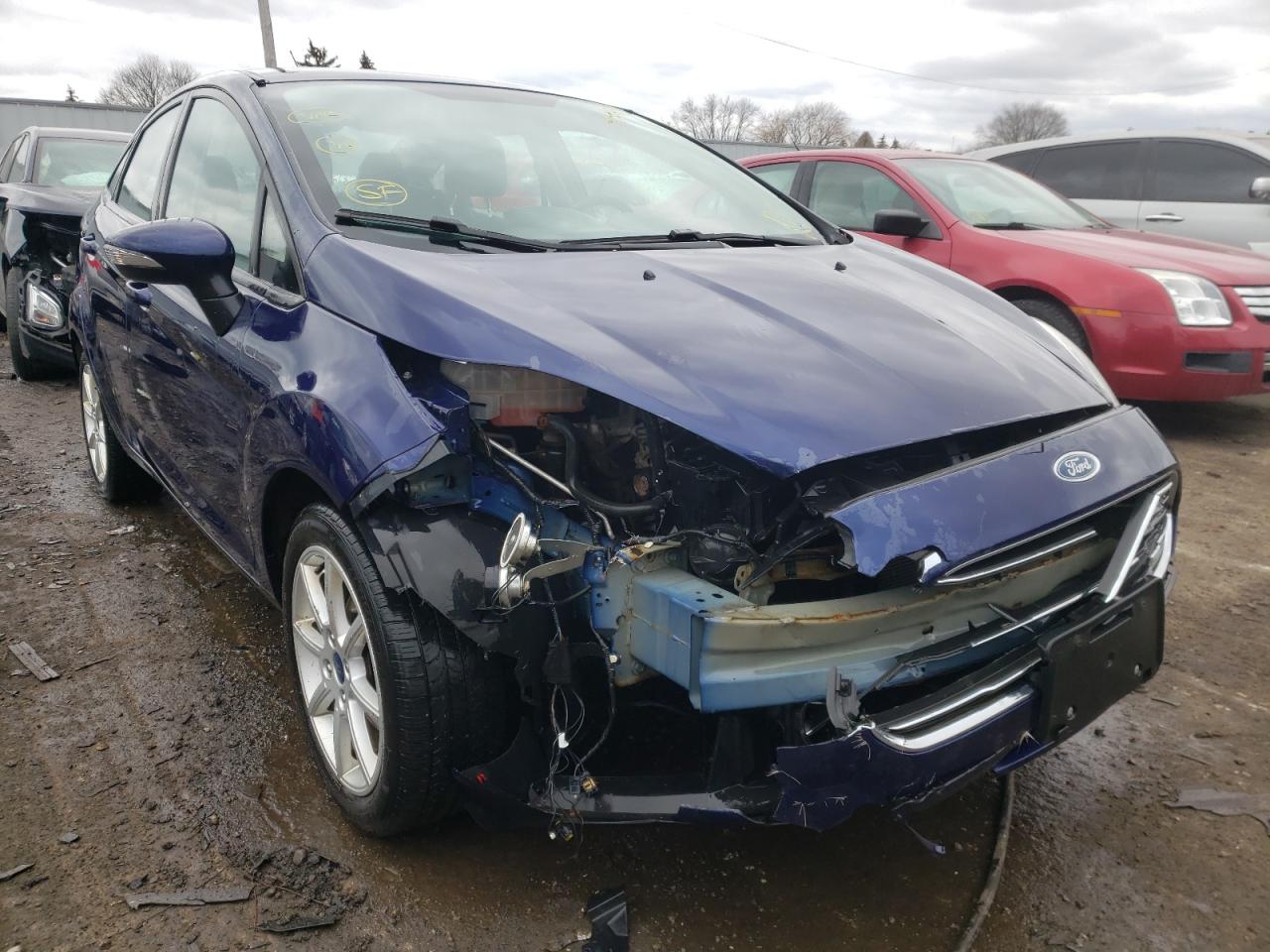 FORD FIESTA SE 2016 with VIN 3FADP4BJ6GM161850 - Photo from auction