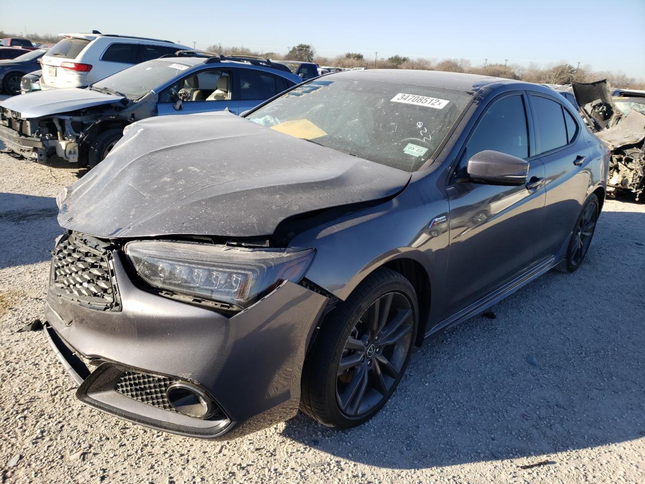 Photo 2 from auction – 2019 ACURA TLX TECHNO with VIN 19UUB2F65KA006930