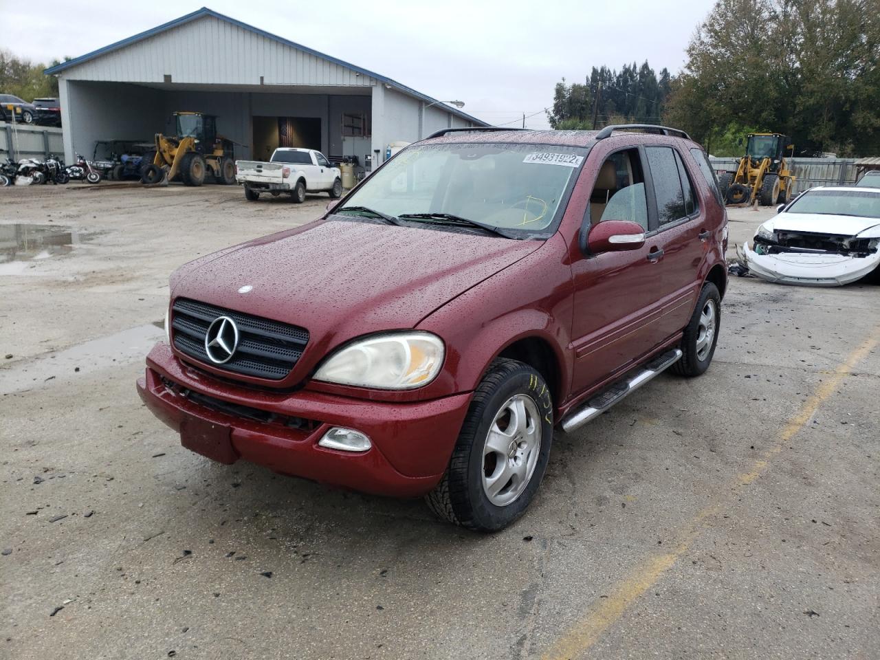 Photo 2 from auction – 2003 MERCEDES-BENZ ML 320 with VIN 4JGAB54E43A388961
