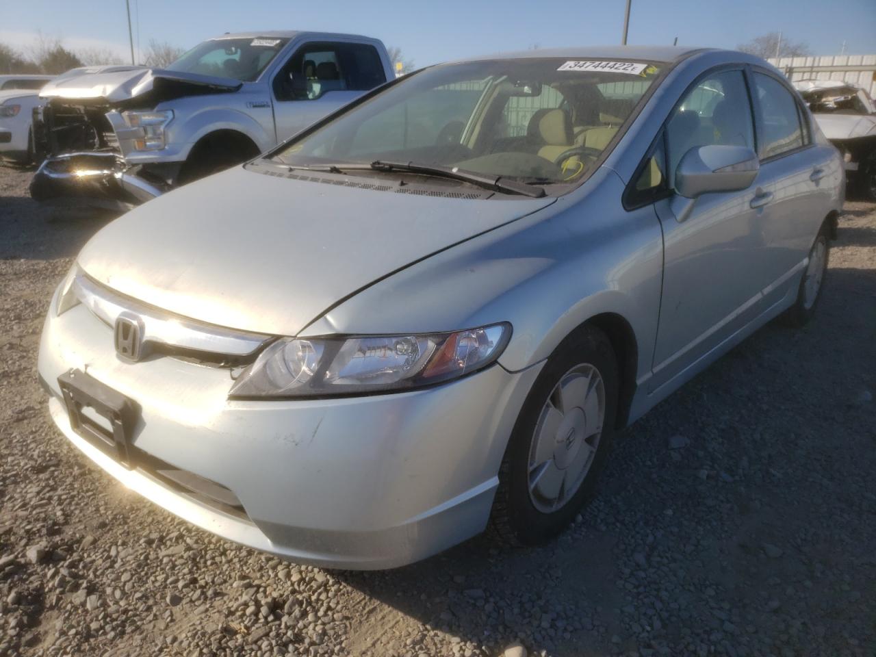 Photo 2 from auction – 2006 HONDA CIVIC HYBR with VIN JHMFA362X6S004375