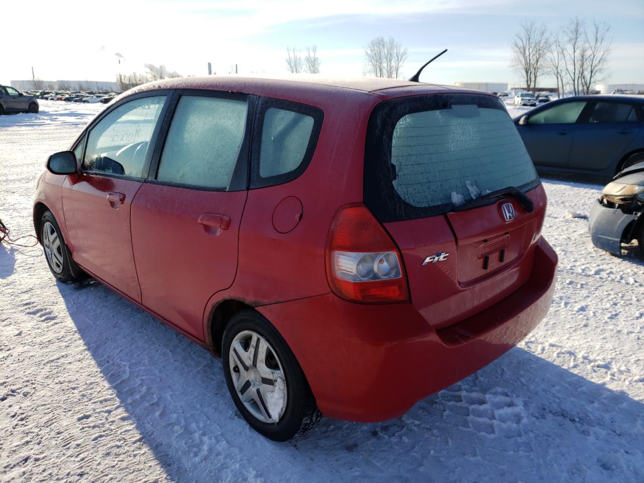 Photo 3 from auction – 2008 HONDA FIT with VIN JHMGD38468S809030