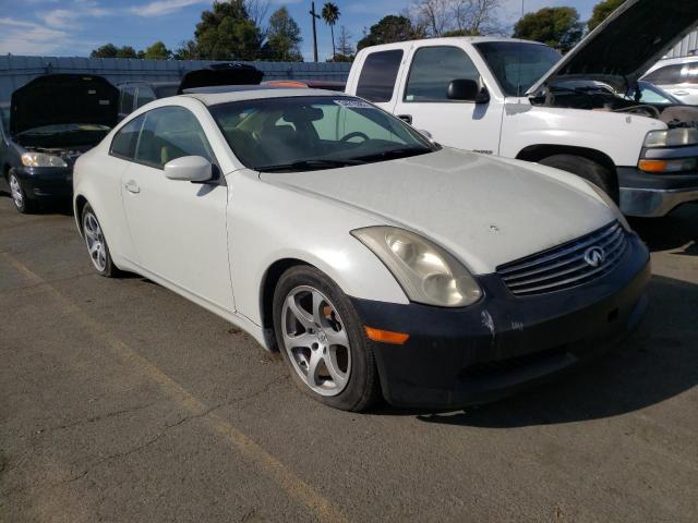 INFINITI G35 2006 with VIN JNKCV54E96M721340 - Photo from auction