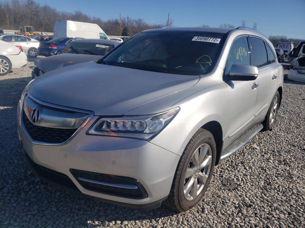Photo 2 from auction – 2015 ACURA MDX ADVANC with VIN 5FRYD3H86FB006414