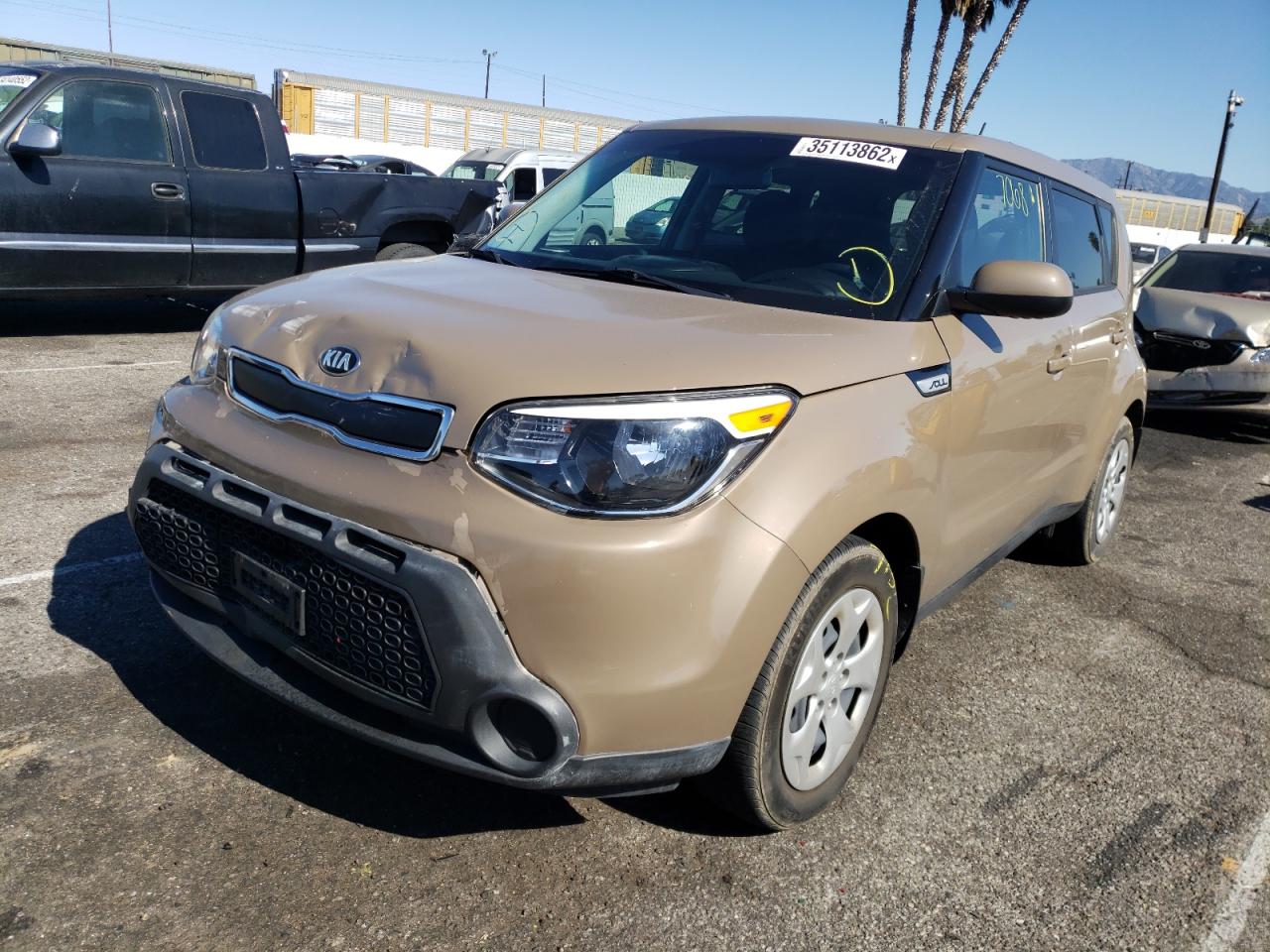 Photo 2 from auction – 2015 KIA SOUL with VIN KNDJN2A23F7220220