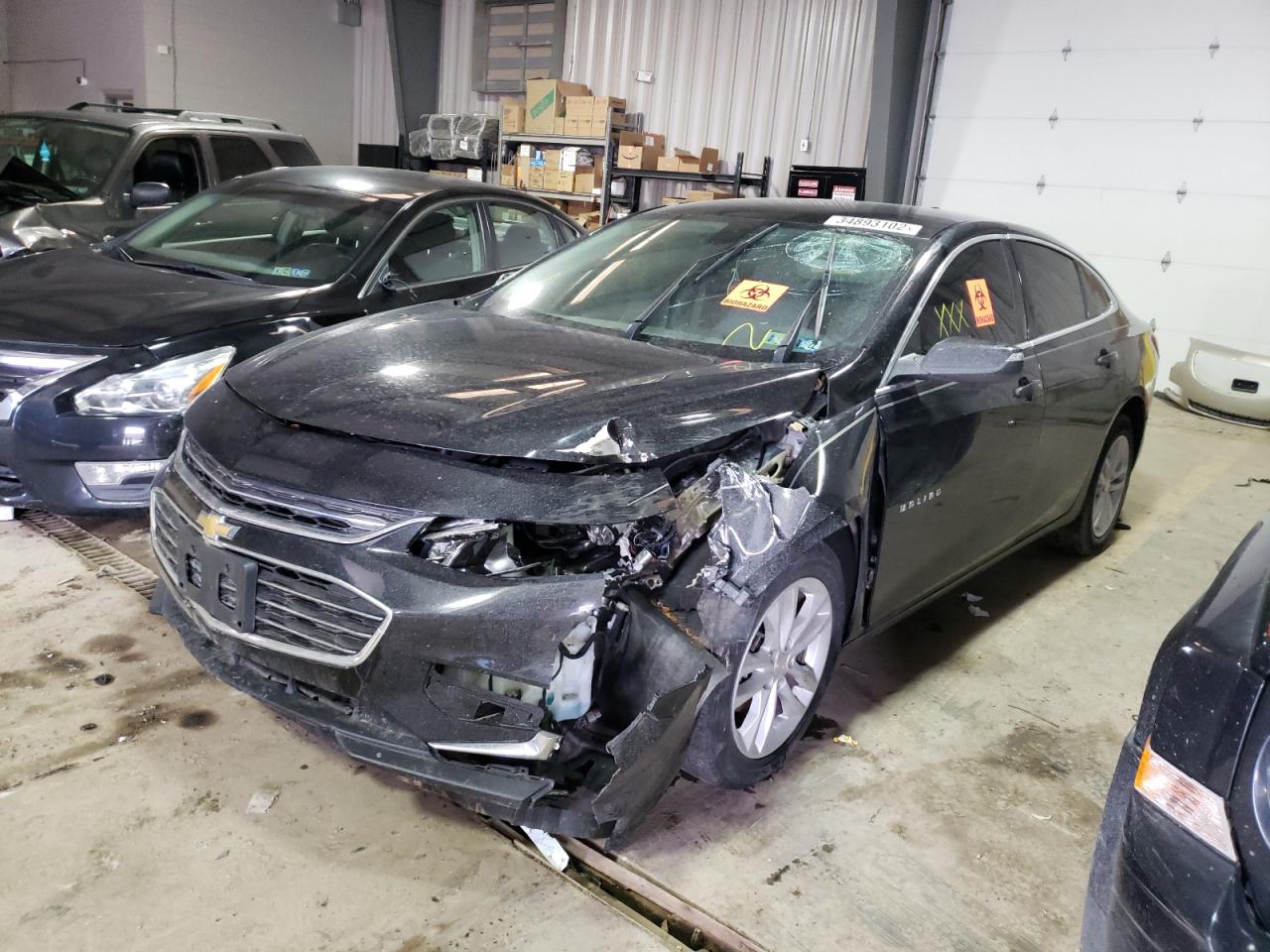 Photo 2 from auction – 2017 CHEVROLET MALIBU LT with VIN 1G1ZE5ST7HF270650
