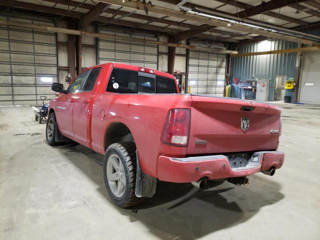 Photo 3 from auction – 2012 DODGE RAM 1500 S with VIN 1C6RD7HT0CS346228