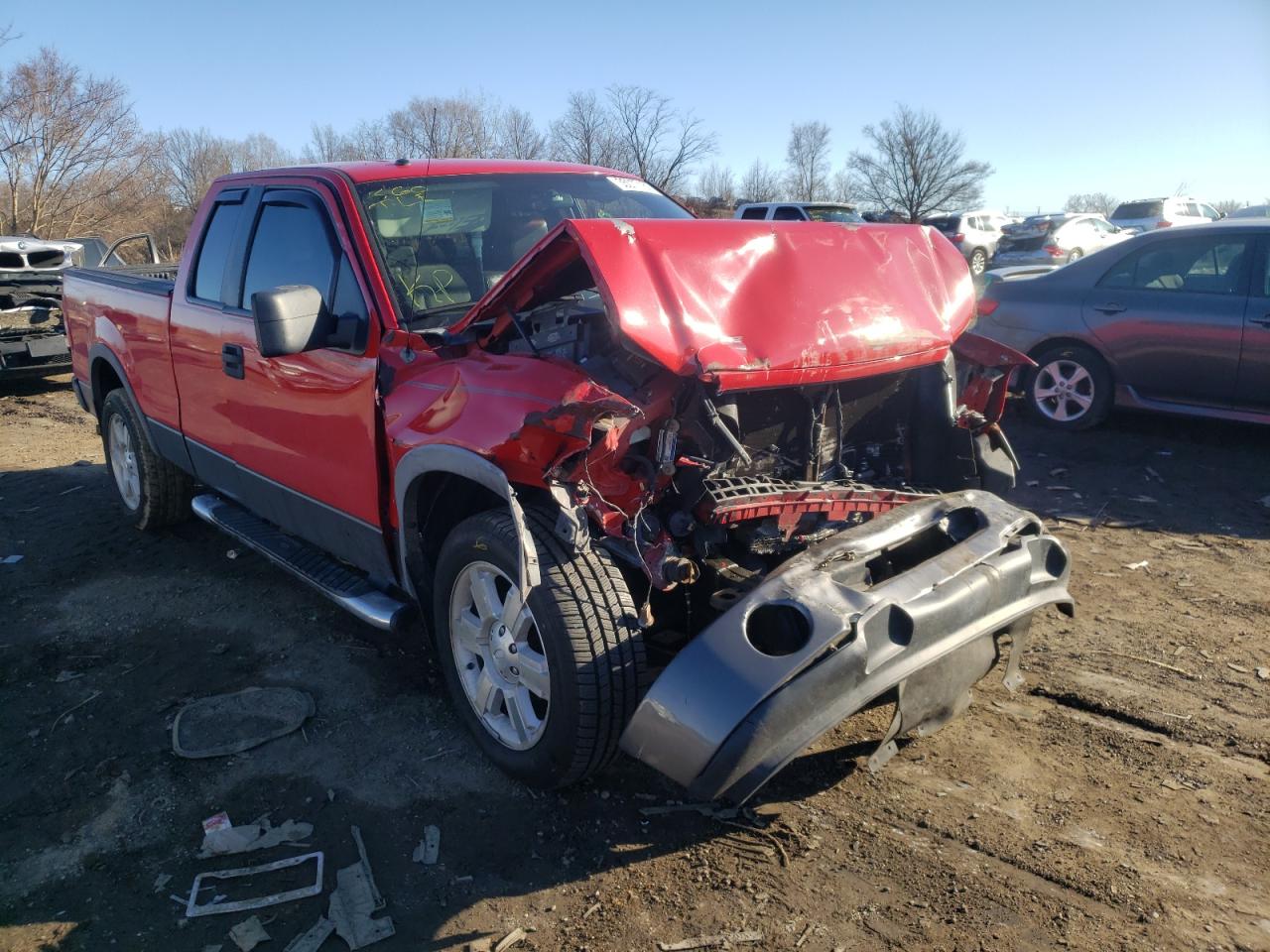 FORD F150 2008 with VIN 1FTPX14V58KE56677 - Photo from auction