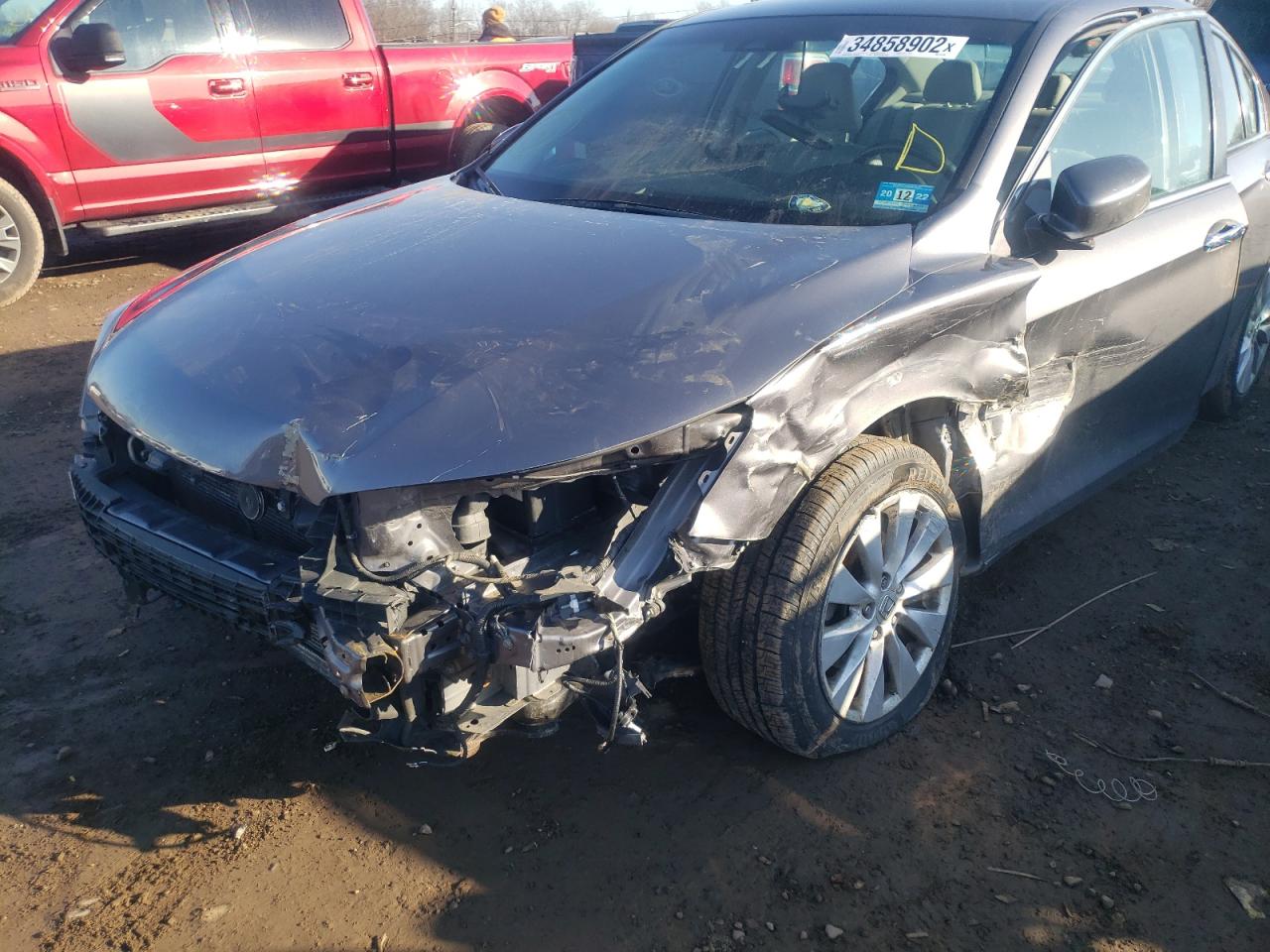 Photo 9 from auction – 2014 HONDA ACCORD EXL with VIN 1HGCR2F80EA077756