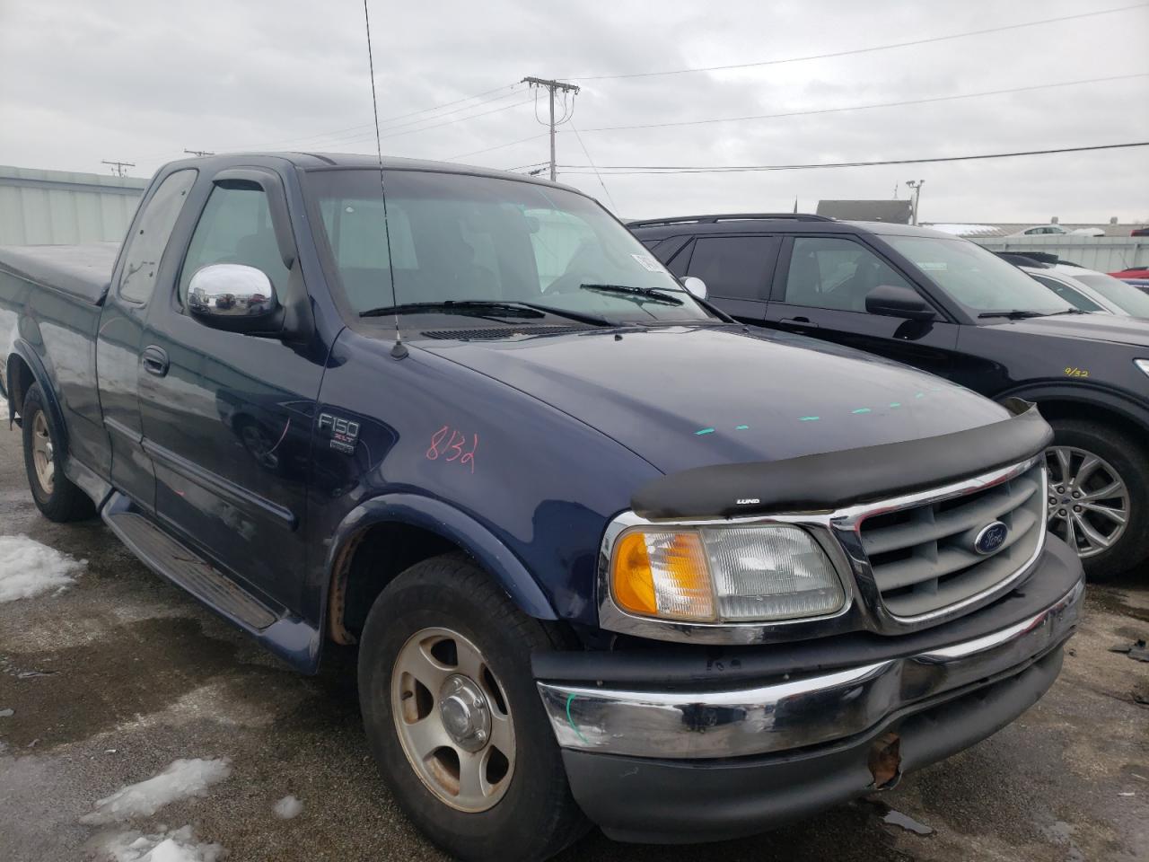 FORD F150 2002 with VIN 2FTRX17L92CA32062 - Photo from auction