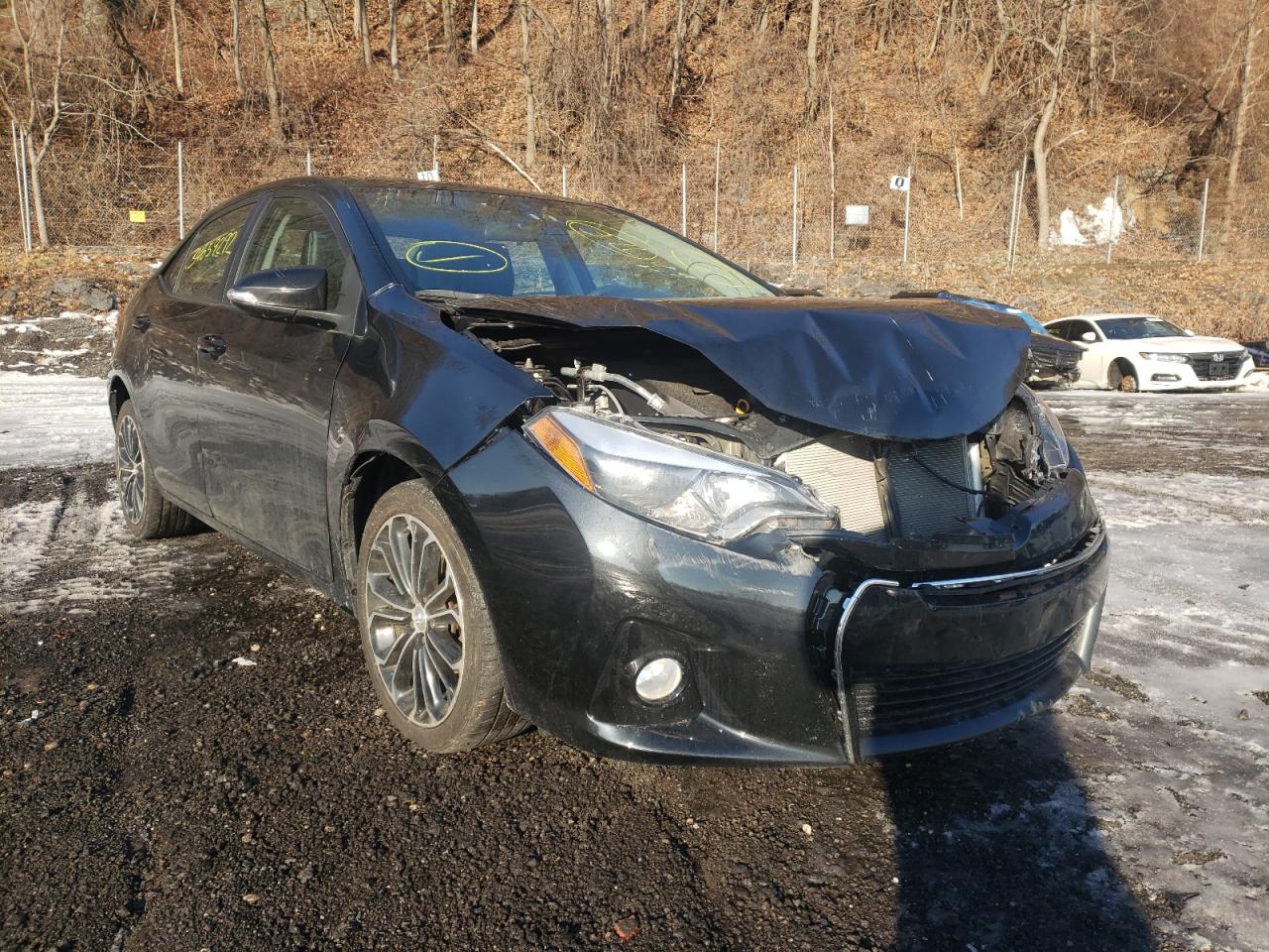 TOYOTA COROLLA 2016 with VIN 2T1BURHE0GC734011 - Photo from auction