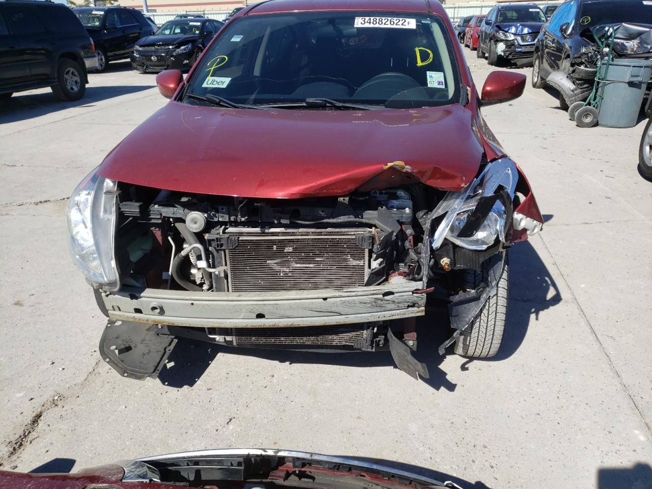 Photo 9 from auction – 2017 NISSAN VERSA S with VIN 3N1CN7AP7HL899802