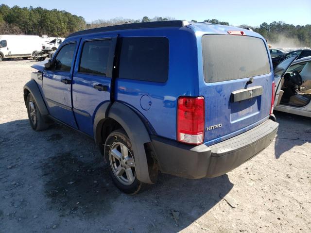 Photo 3 from auction – 2007 DODGE NITRO SXT with VIN 1D8GT28K17W588619