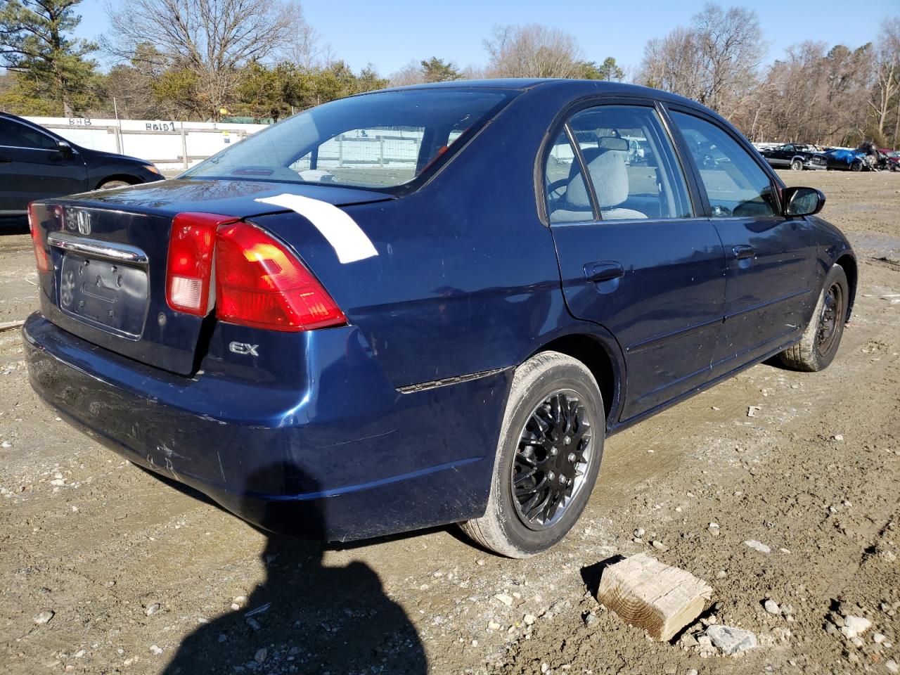 Photo 4 from auction – 2001 HONDA CIVIC EX with VIN 1HGES26731L012192