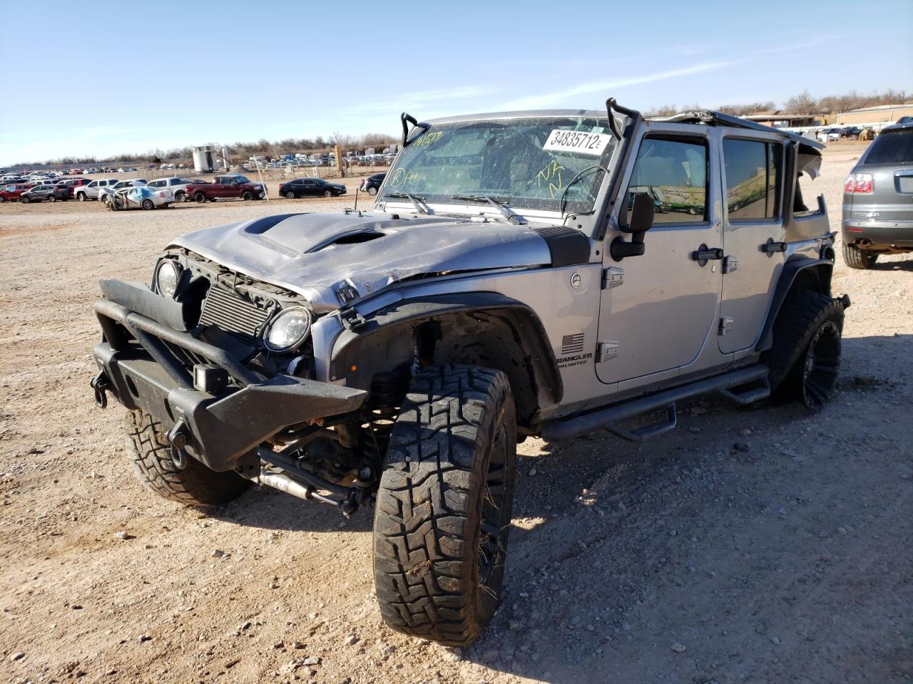 Photo 2 from auction – 2015 JEEP WRANGLER U with VIN 1C4BJWDG5FL761517