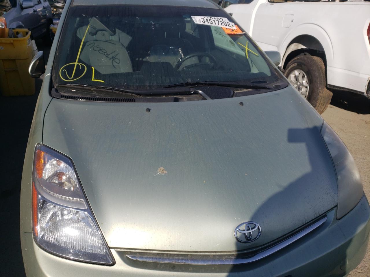 Photo 7 from auction – 2007 TOYOTA PRIUS with VIN JTDKB20U673275284