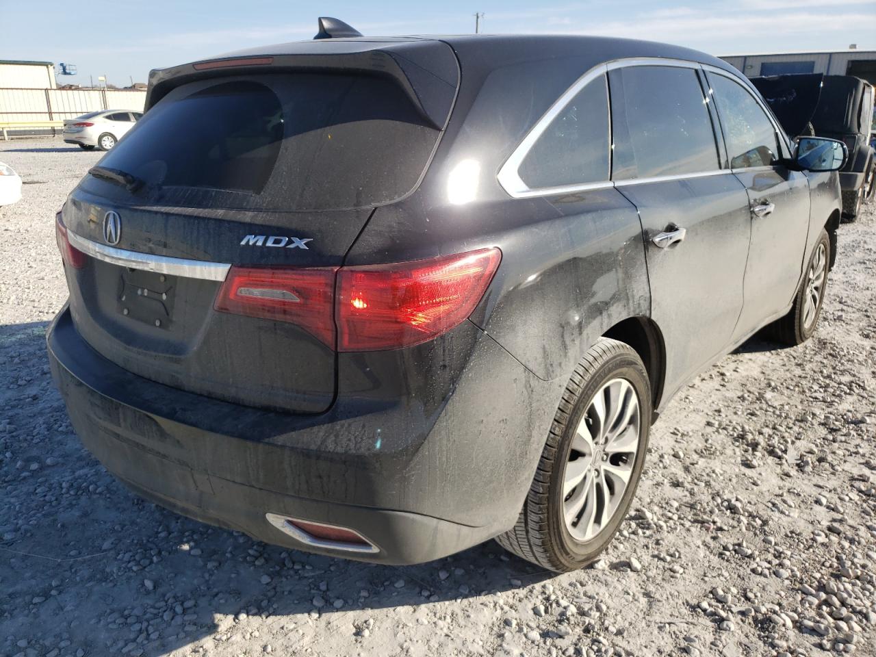 Photo 4 from auction – 2016 ACURA MDX TECHNO with VIN 5FRYD3H41GB001992