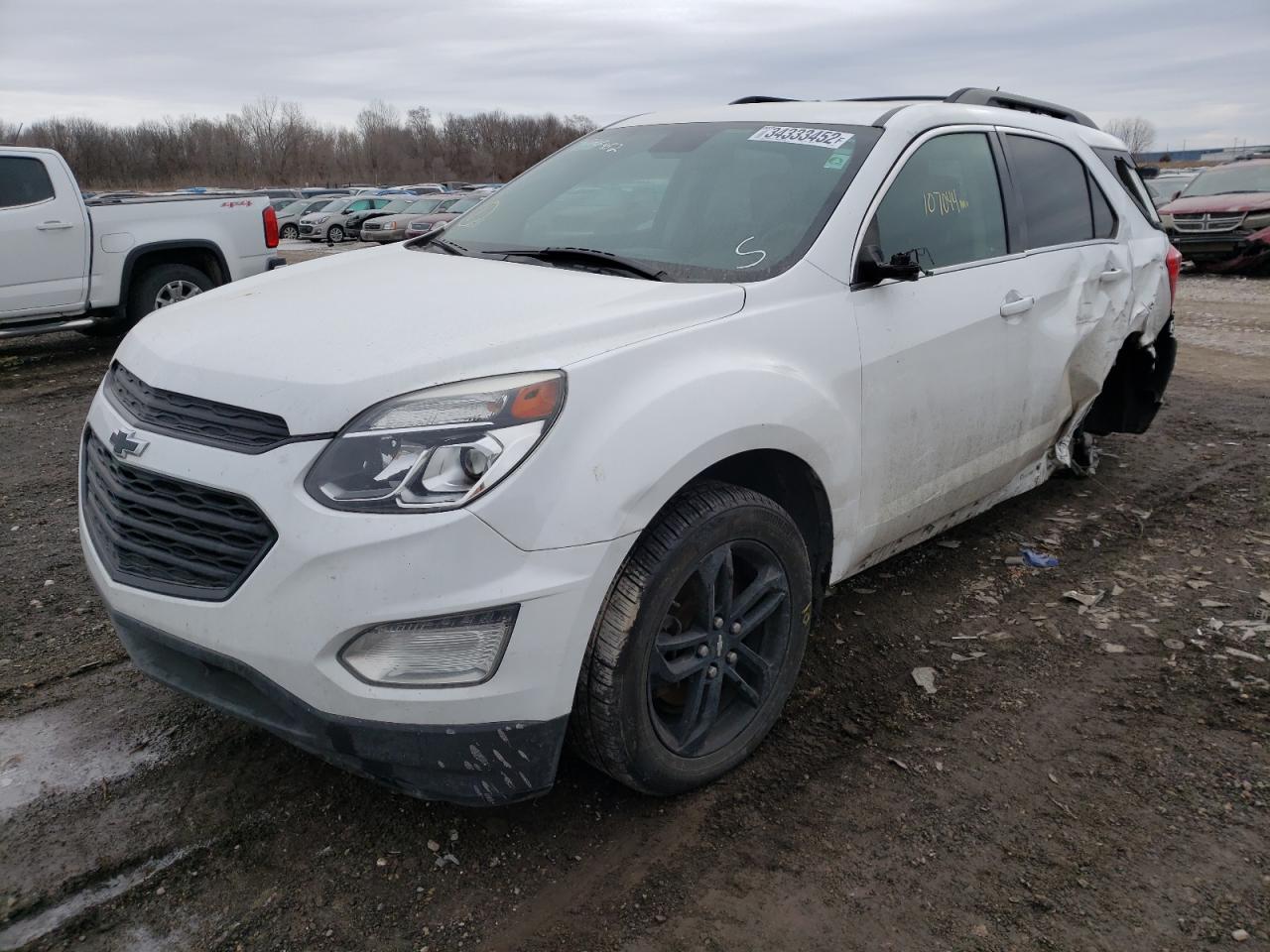 Photo 2 from auction – 2017 CHEVROLET EQUINOX LT with VIN 2GNALCEK1H6228087