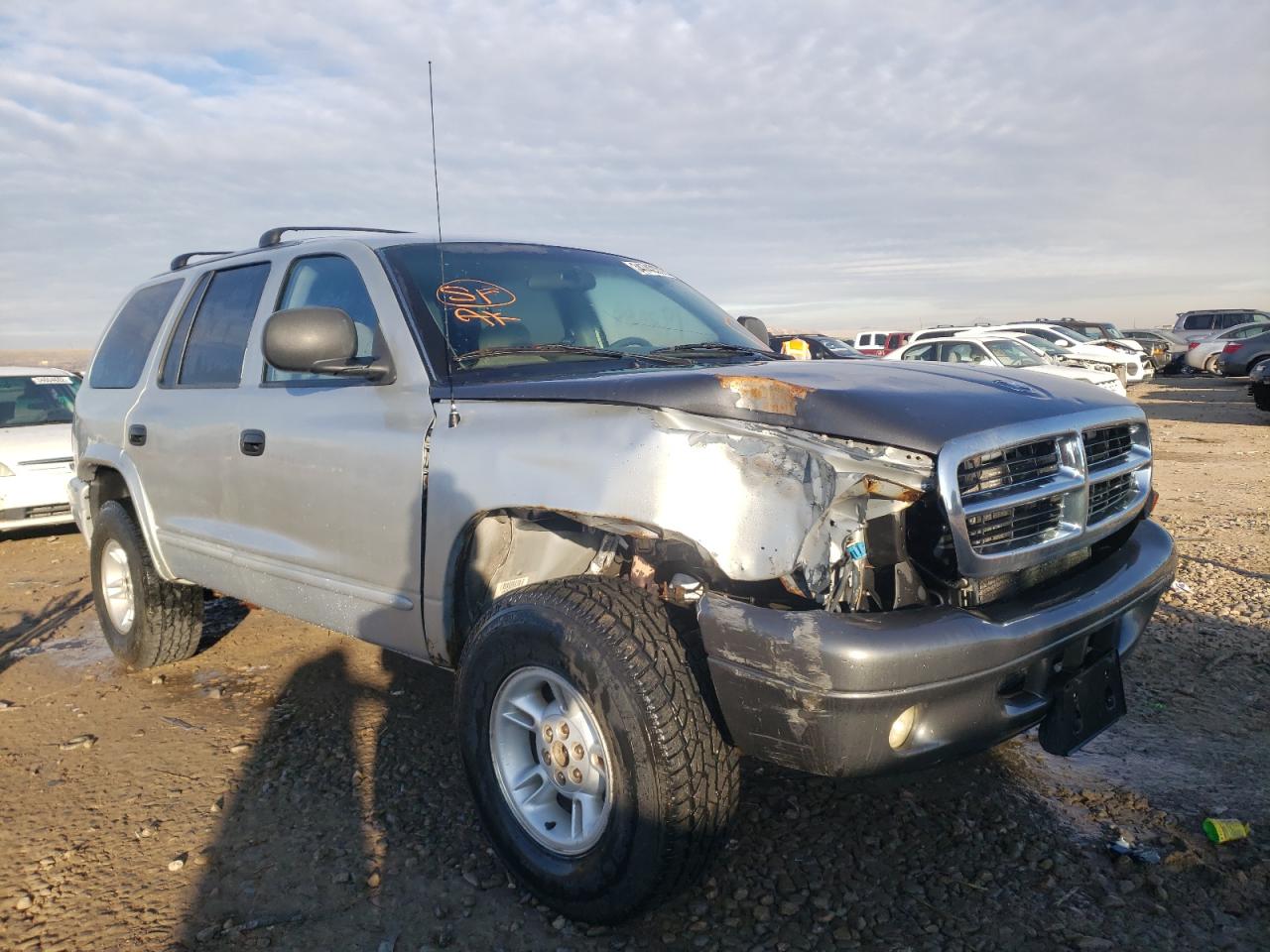 DODGE DURANGO 2000 with VIN 1B4HS28Z8YF202893 - Photo from auction