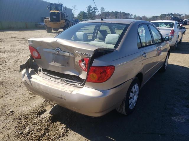 Photo 4 from auction – 2004 TOYOTA COROLLA CE with VIN 2T1BR32E04C313294