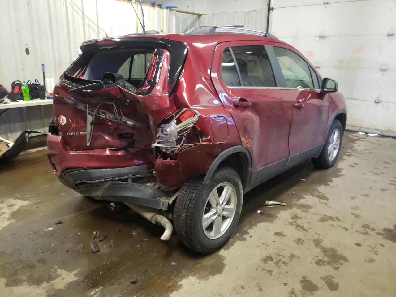 Photo 4 from auction – 2018 CHEVROLET TRAX 1LT with VIN 3GNCJPSB4JL156149