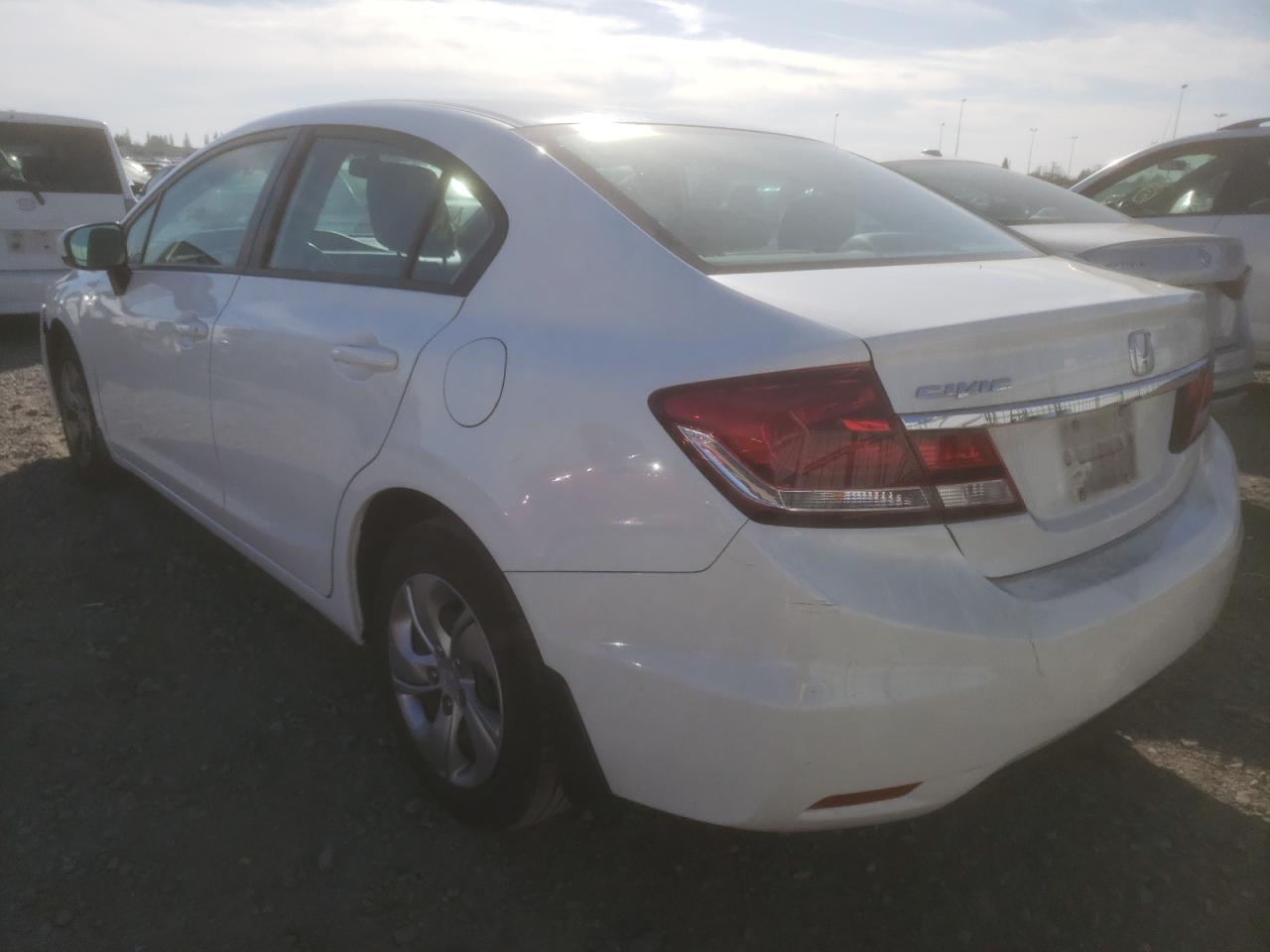 Photo 3 from auction – 2014 HONDA CIVIC LX with VIN 19XFB2F55EE274358