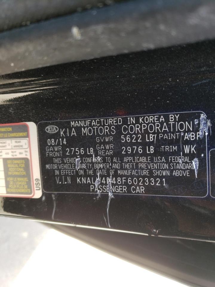 Photo 10 from auction – 2015 KIA K900 with VIN KNALW4D48F6023321
