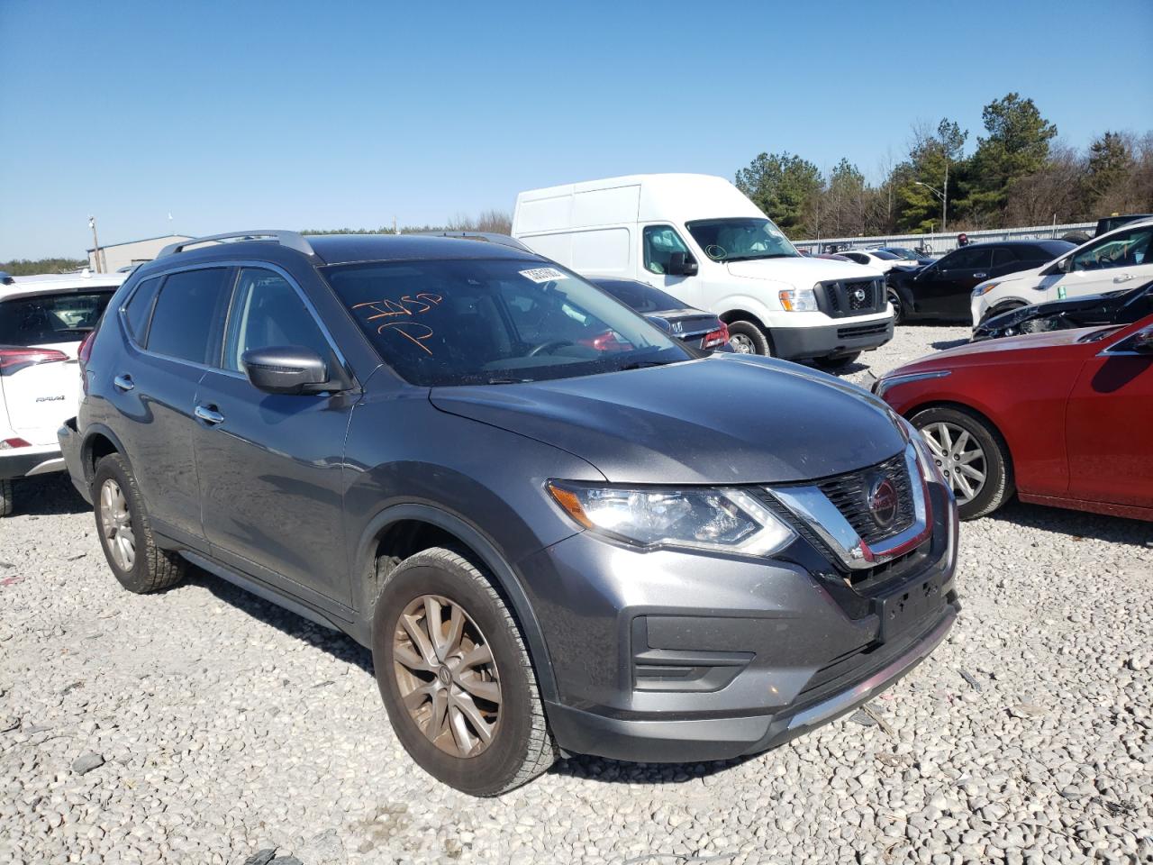 NISSAN ROGUE S 2020 with VIN KNMAT2MV2LP510312 - Photo from auction