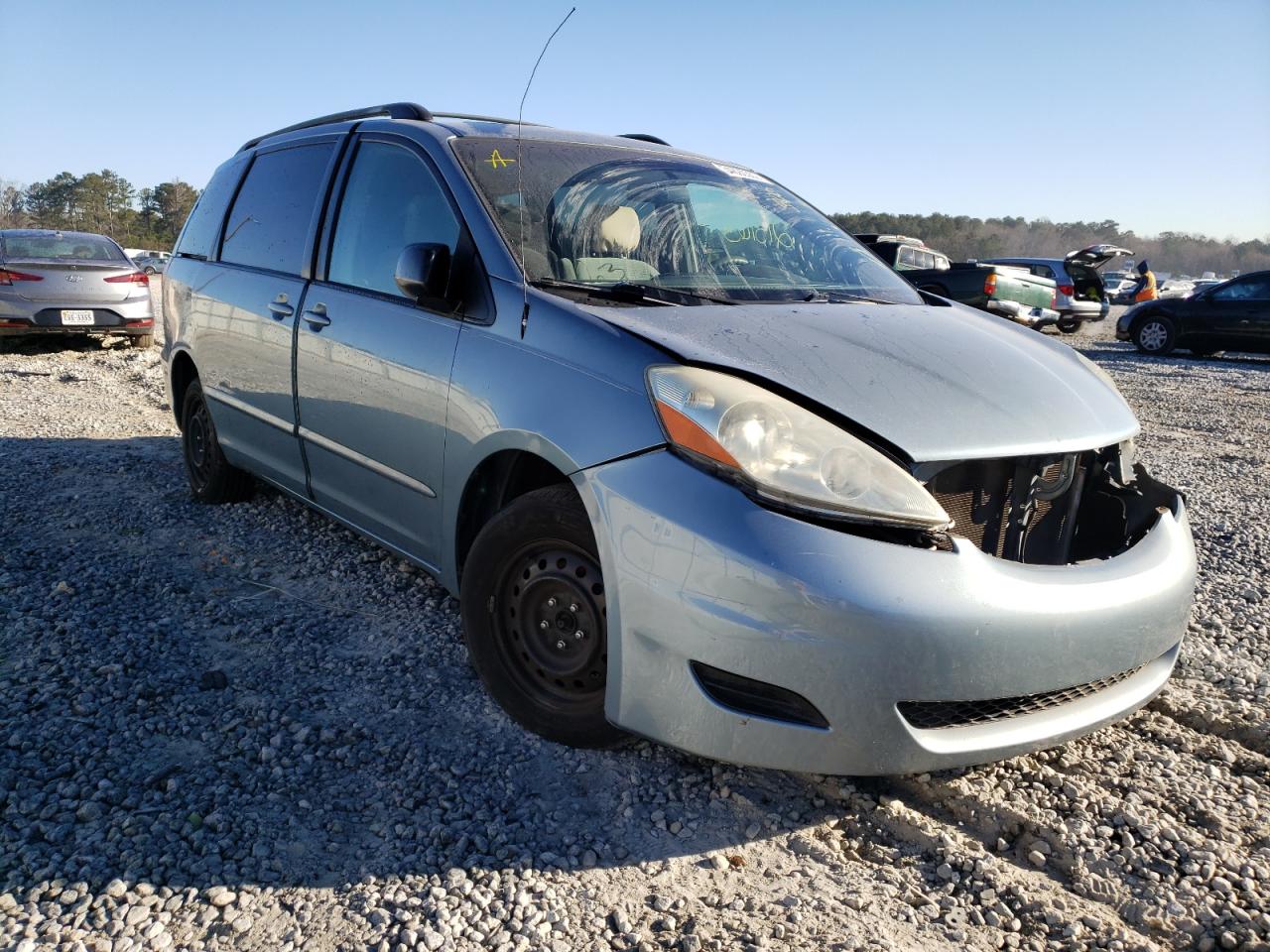 TOYOTA SIENNA 2006 with VIN 5TDZA23C36S477064 - Photo from auction