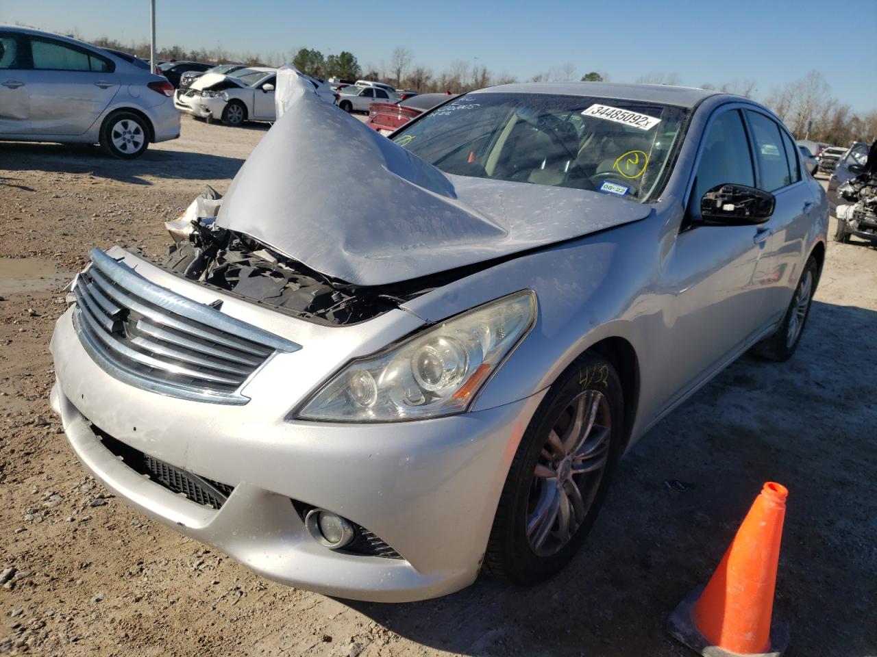 Photo 2 from auction – 2013 INFINITI G37 with VIN JN1CV6AR8DM756594