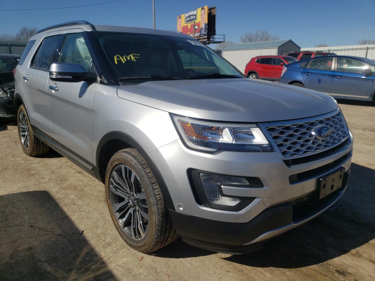 FORD EXPLORER P 2017 with VIN 1FM5K8HT6HGD87987 - Photo from auction
