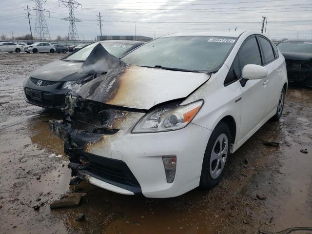 Photo 2 from auction – 2014 TOYOTA PRIUS with VIN JTDKN3DU8E1834415