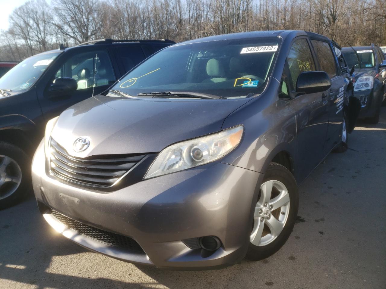 صورة رقم 2 من المزاد - 2011 TOYOTA SIENNA BAS مع VIN 5TDKA3DC7BS005093